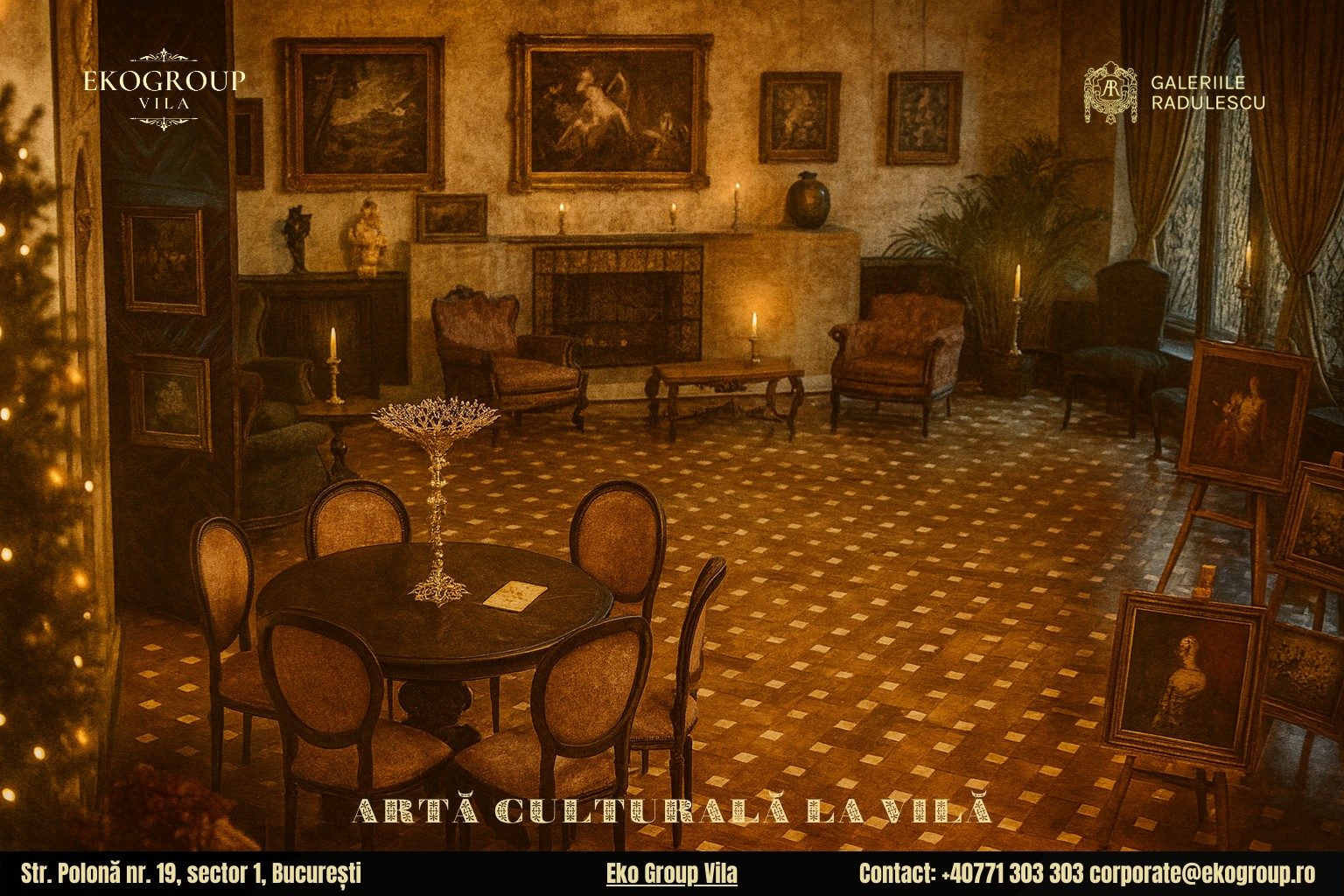 Povestea Crăciunului în anii ’30: o evadare în timp la Eko Group Vila